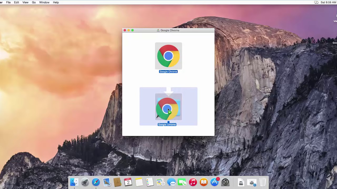 how to download chrome in macbook air
